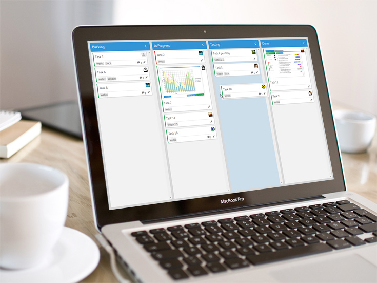 Webix Kanban Board - Perfect Widget to Improve Your Workflow