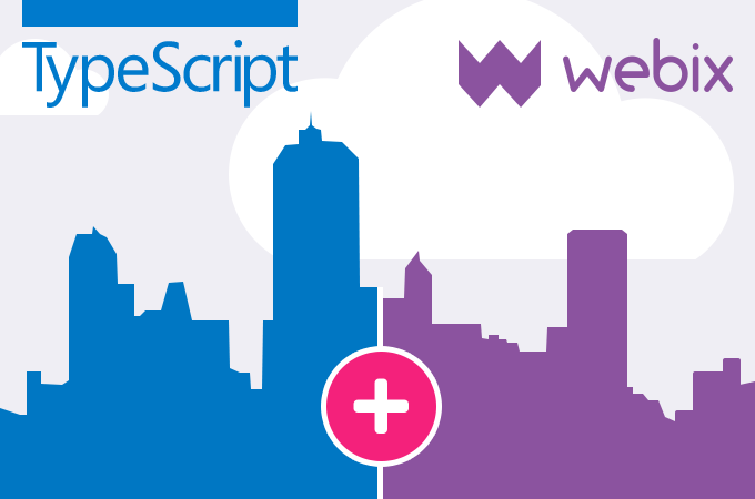 Webix uses TypeScript