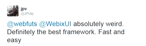 twitter review of webix