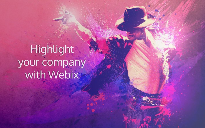 Highlight your company with Webix