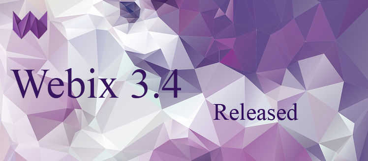 Webix 3.4 release