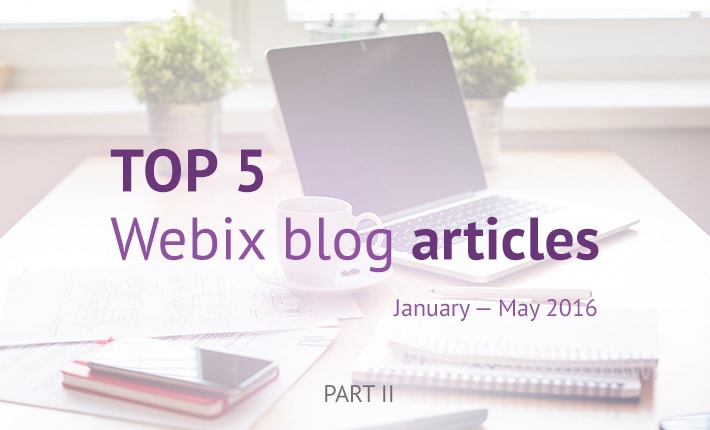 Webix blog