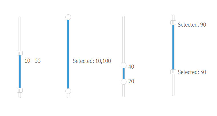 Webix 5.2 Vertical RangeSlider