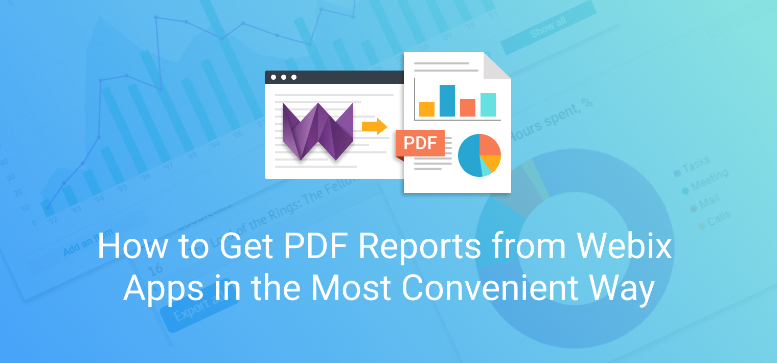 How to Get PDF Reports from Webix Apps in the Most Convenient Way
