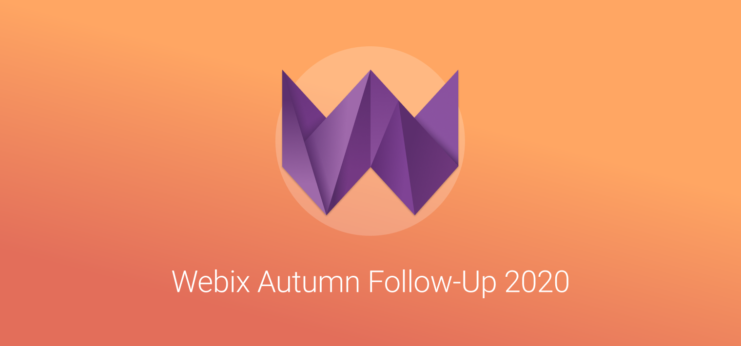 Webix Autumn Follow-Up 2020