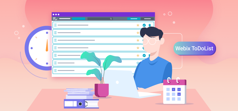 Webix ToDoList app