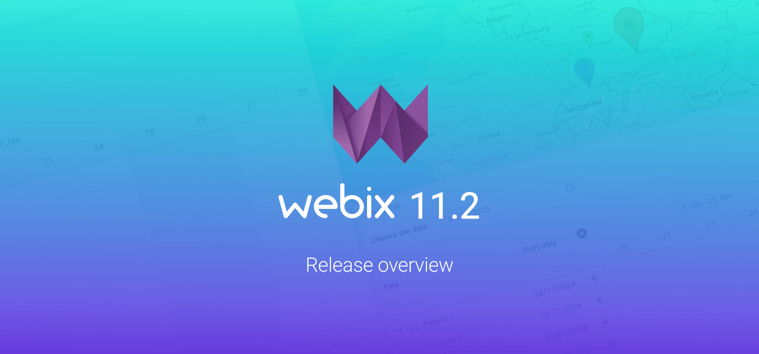 Webix JS UI Library 11.2 Release